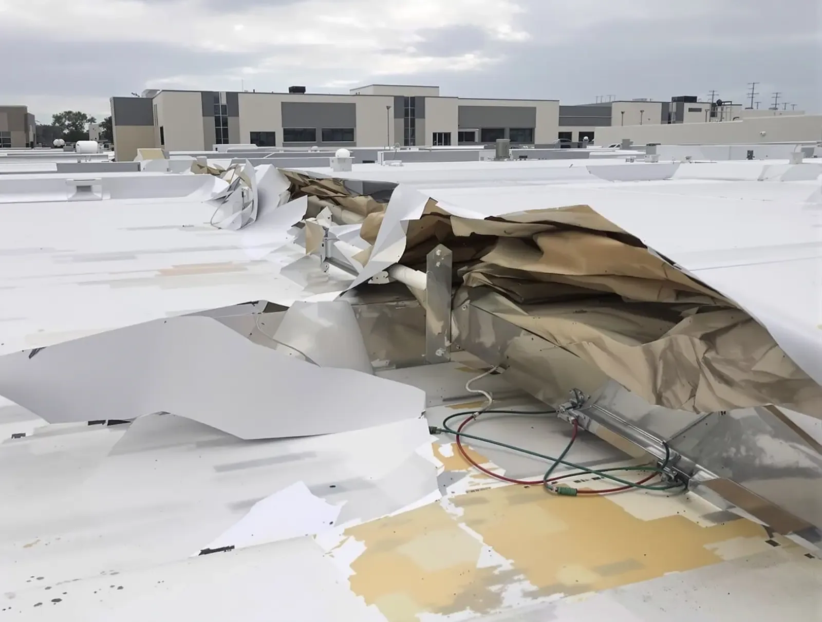 Wind Damage Roof Repair in Roseville, CA Wind Damage Roof Repair in Roseville, CA
