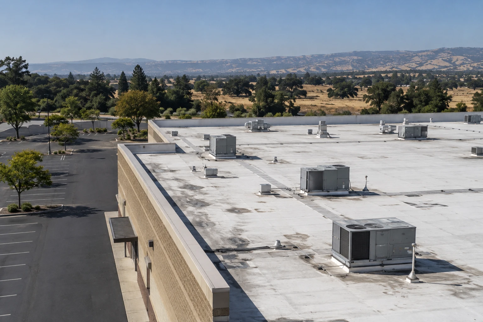 Grocery Store Roofing in Roseville, CA Grocery Store Roofing in Roseville, CA