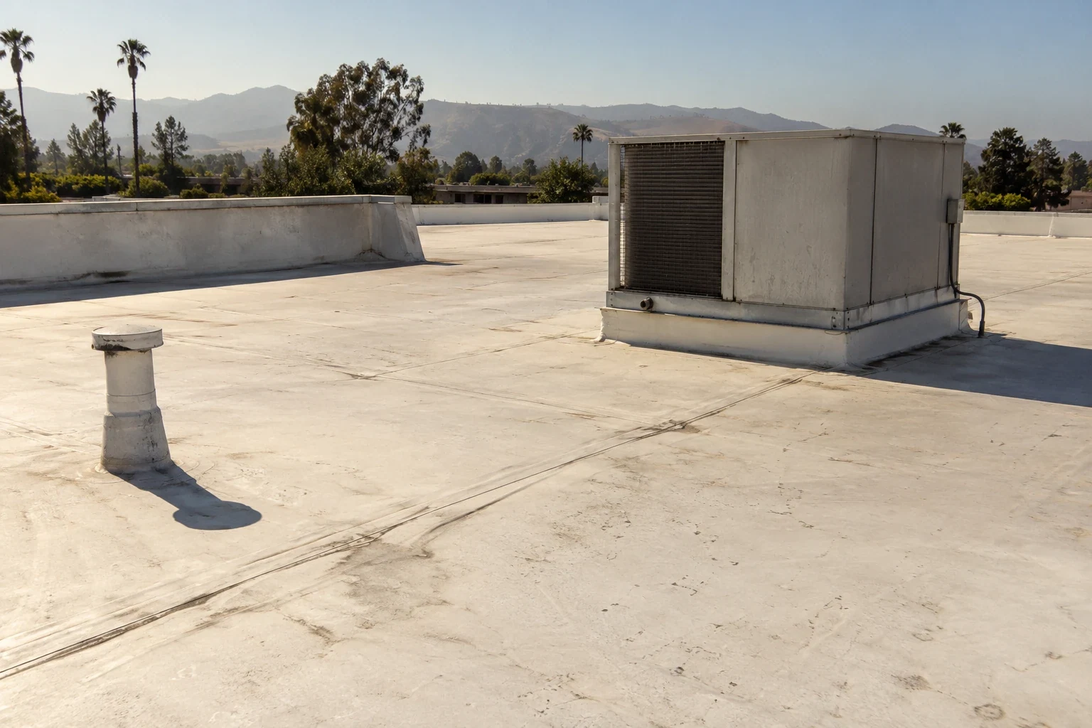 PVC roof system in Roseville, CA