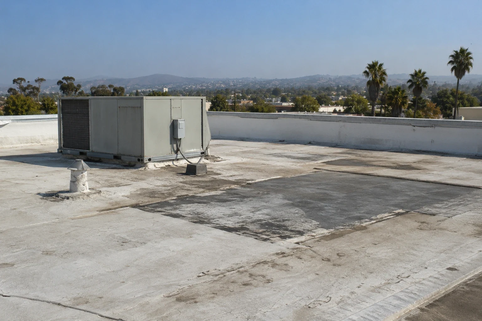 Commercial roof repair in Roseville, CA