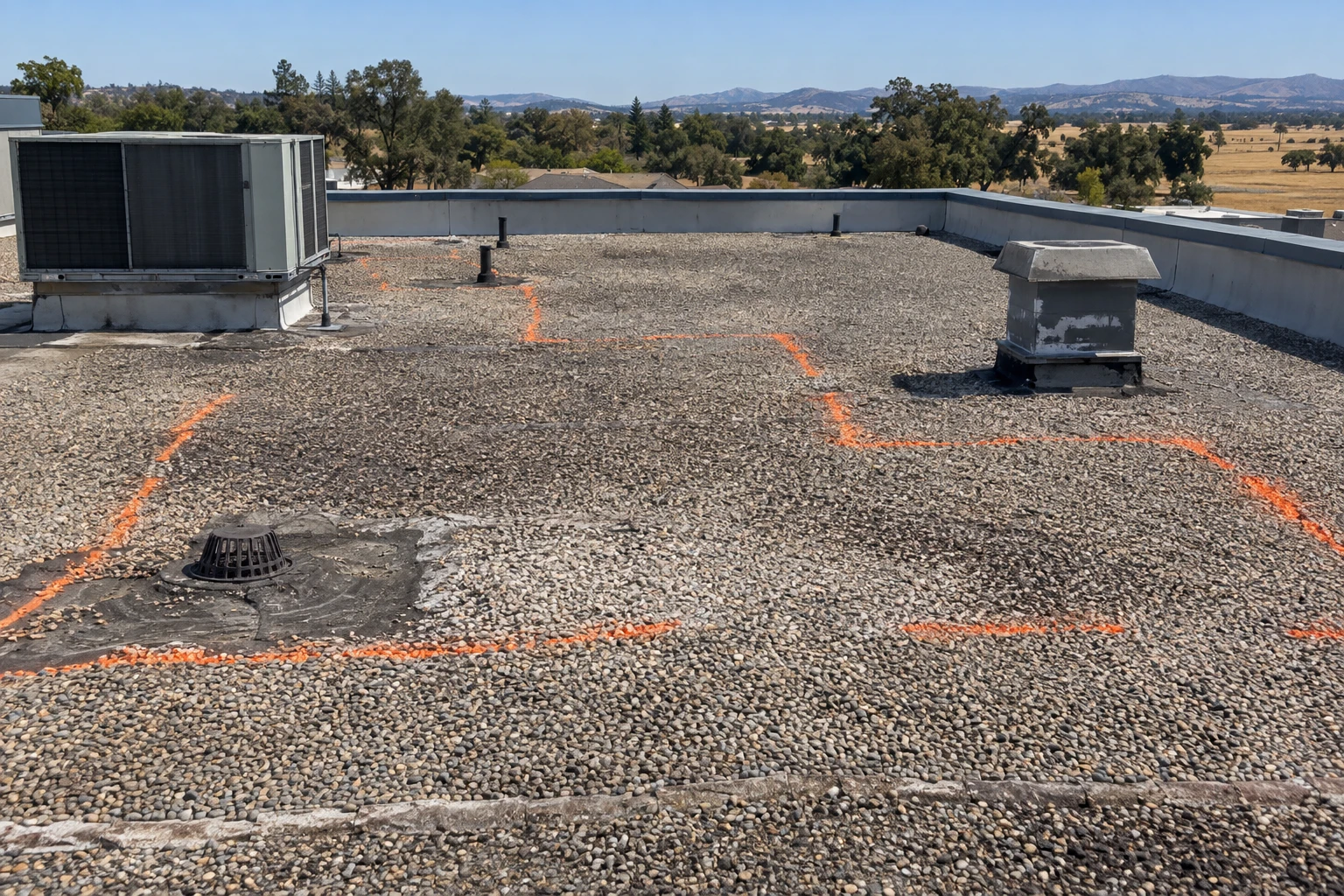 Infrared Roof Moisture Survey in Roseville, CA