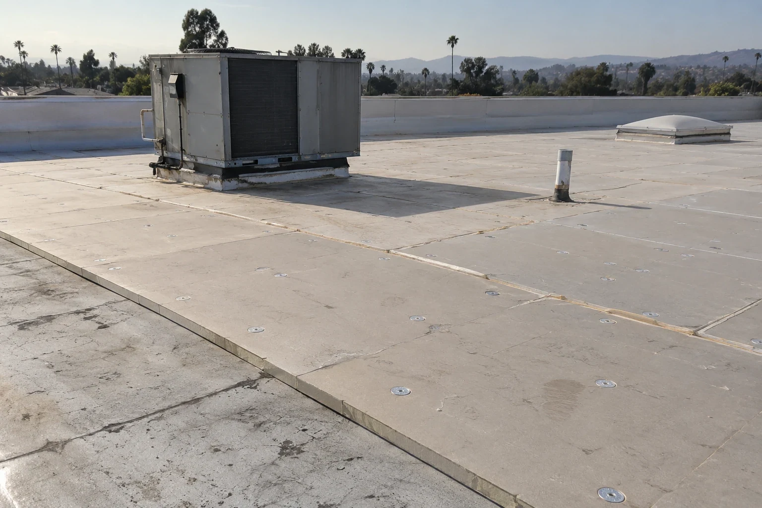 Commercial Roof Insulation and Cover Board in Roseville, CA